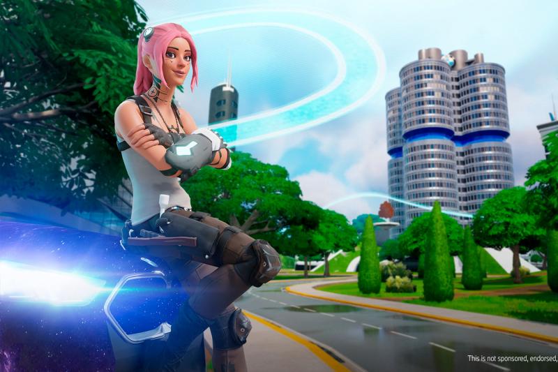 BMW CRÉE UN MONDE VIRTUEL ÉBLOUISSANT DANS FORTNITE'