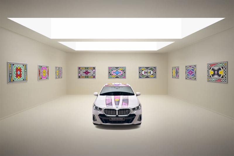 BMW I5 FLOW NOSTOKANA : ART & TECHNOLOGIE'