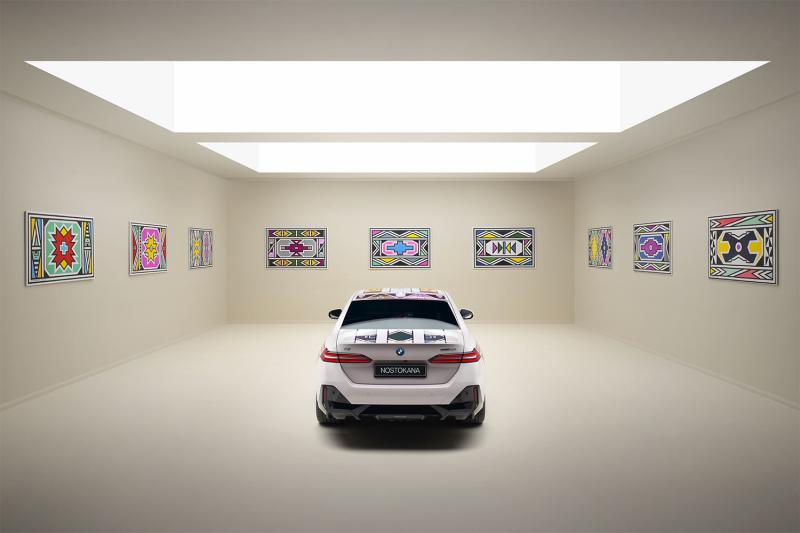BMW I5 FLOW NOSTOKANA : ART & TECHNOLOGIE'