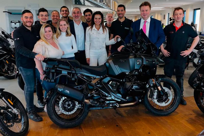 BMW MOTORRAD REJOINT LE GROUPE NEUBAUER'