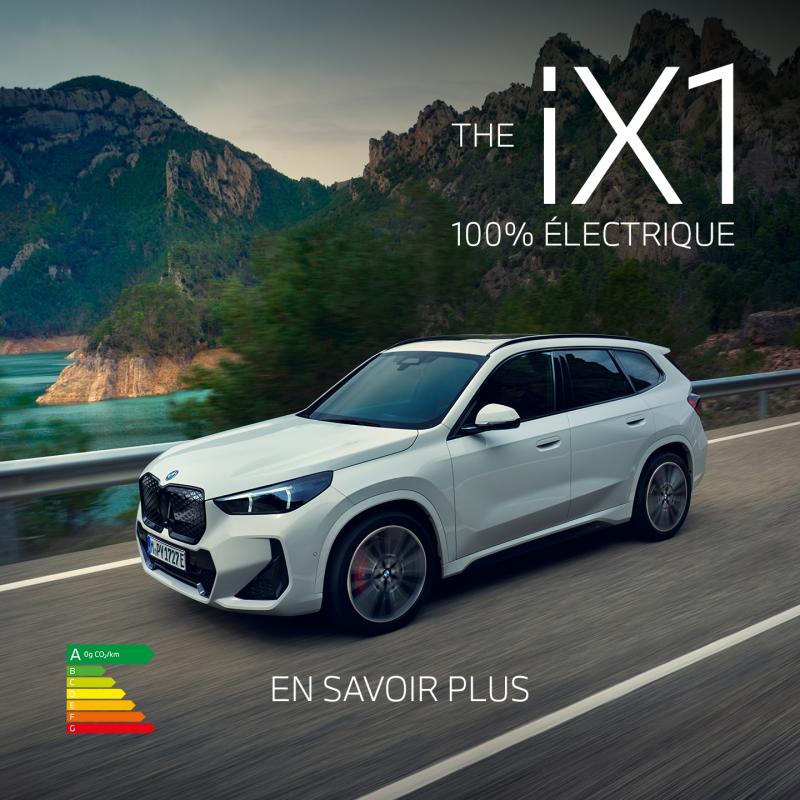 BMW X1 - CHOISISSEZ VOTRE MOTEUR.'