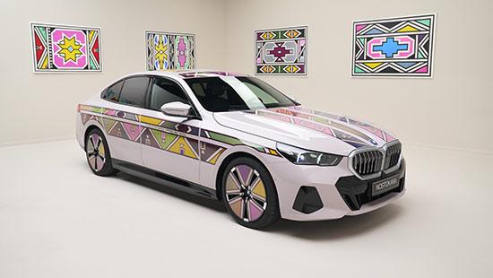 BMW I5 FLOW NOSTOKANA : ART & TECHNOLOGIE