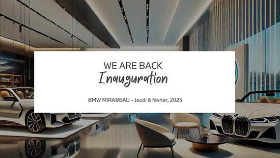 BMW MIRABEAU : INAUGURATION SOUS LE SIGNE DE L’ÉLÉGANCE ET L’INNOVATION