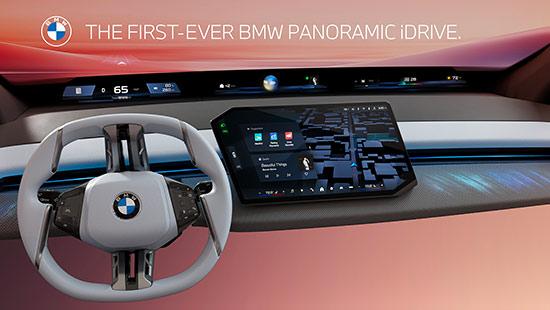 BMW PANORAMIC IDRIVE : NOUVELLE EXPERIENCE DE CONDUITE
