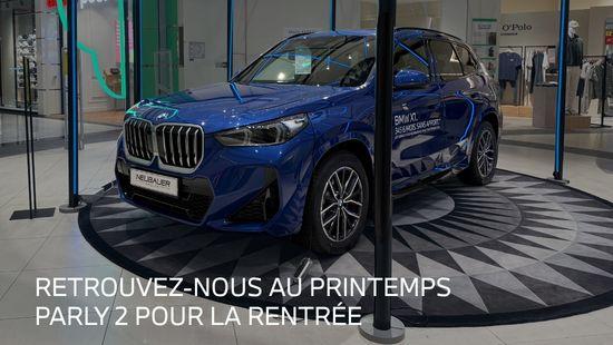 La BMW X1 vous donne rendez-vous au Printemps Parly 2 pour la rentrée