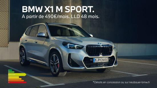 BMW X1 dès 490 €/mois*