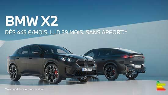 BMW X2 : LE SUV COUPE SPORTIF QUI BOUSCULE LES CODES