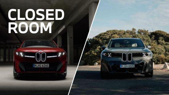 Closed Room BMW : découvrez les Nouvelles BMW iX4 et BMW iX5