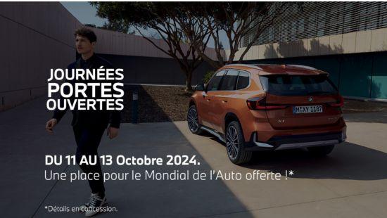 JOURNÉES PORTES OUVERTES BMW - OFFRE EXCLUSIVE.