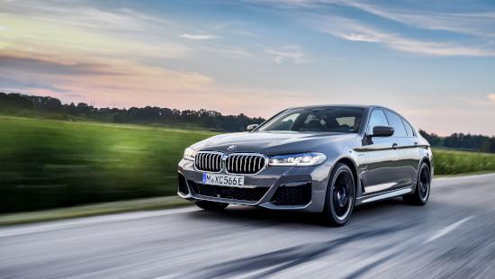 La nouvelle BMW 545e xDrive.