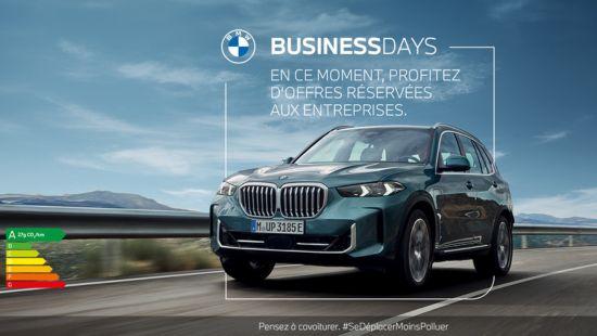 Les BUSINESS DAYS BMW : De Retour en Novembre et Décembre !