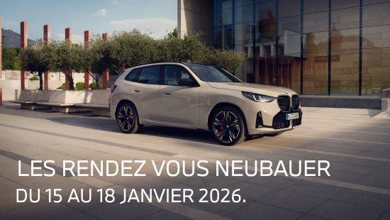 Les Rendez-Vous Neubauer BMW du 15 au 18 janvier 2026.