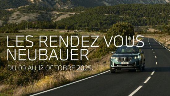 Les Rendez-Vous Neubauer BMW du 9 au 12 octobre 2025