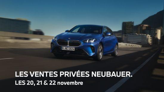 Les Ventes Privées BMW NEUBAUER 3 jours exceptionnels