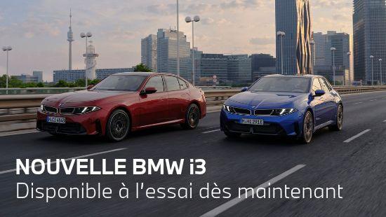 NOUVELLE BMW I3 DISPONIBLE A L’ESSAI.
