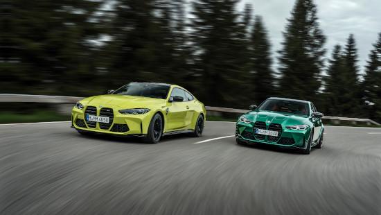 BMW M3 et M4 Compétition.