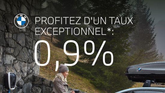 Taux exceptionnel à 0,9% sur nos véhicules d'occasion