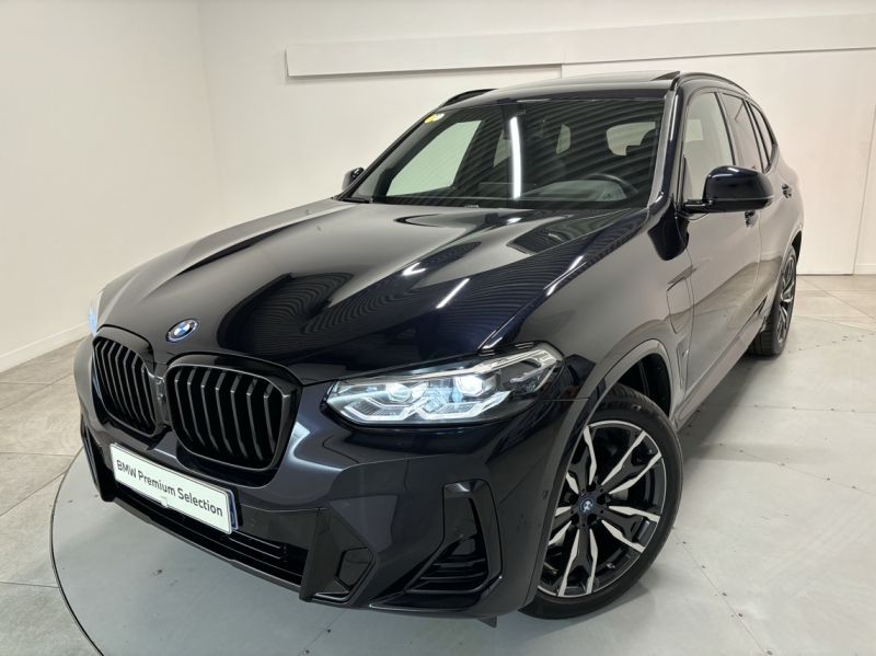 BMW X3 xDrive30e 292ch M Sport 2023 occasion, M Carbonschwarz métallisé, Hybride rechargeable