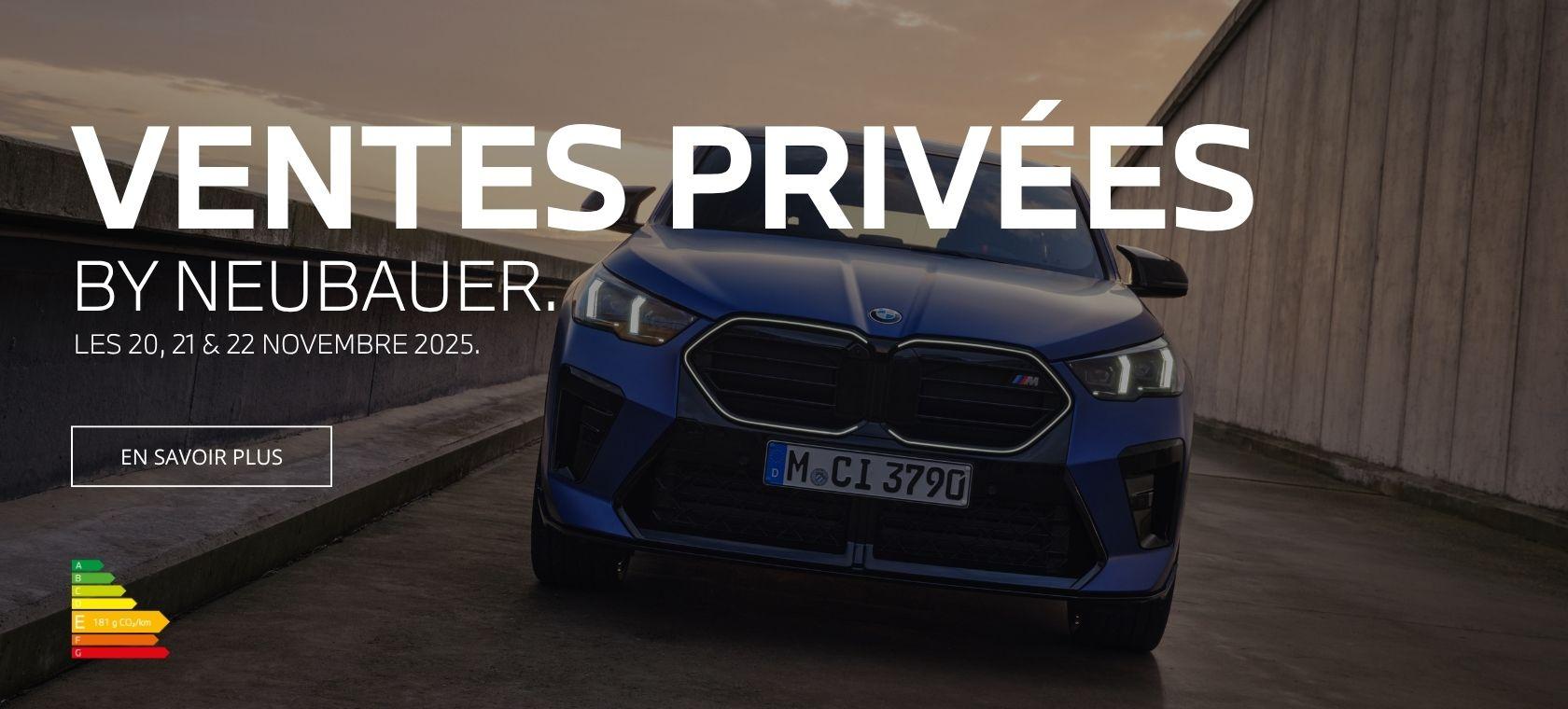 VENTES PRIVEES BY NEUBAUER